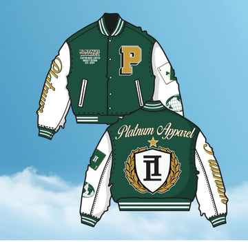 Custom made varsity jacket