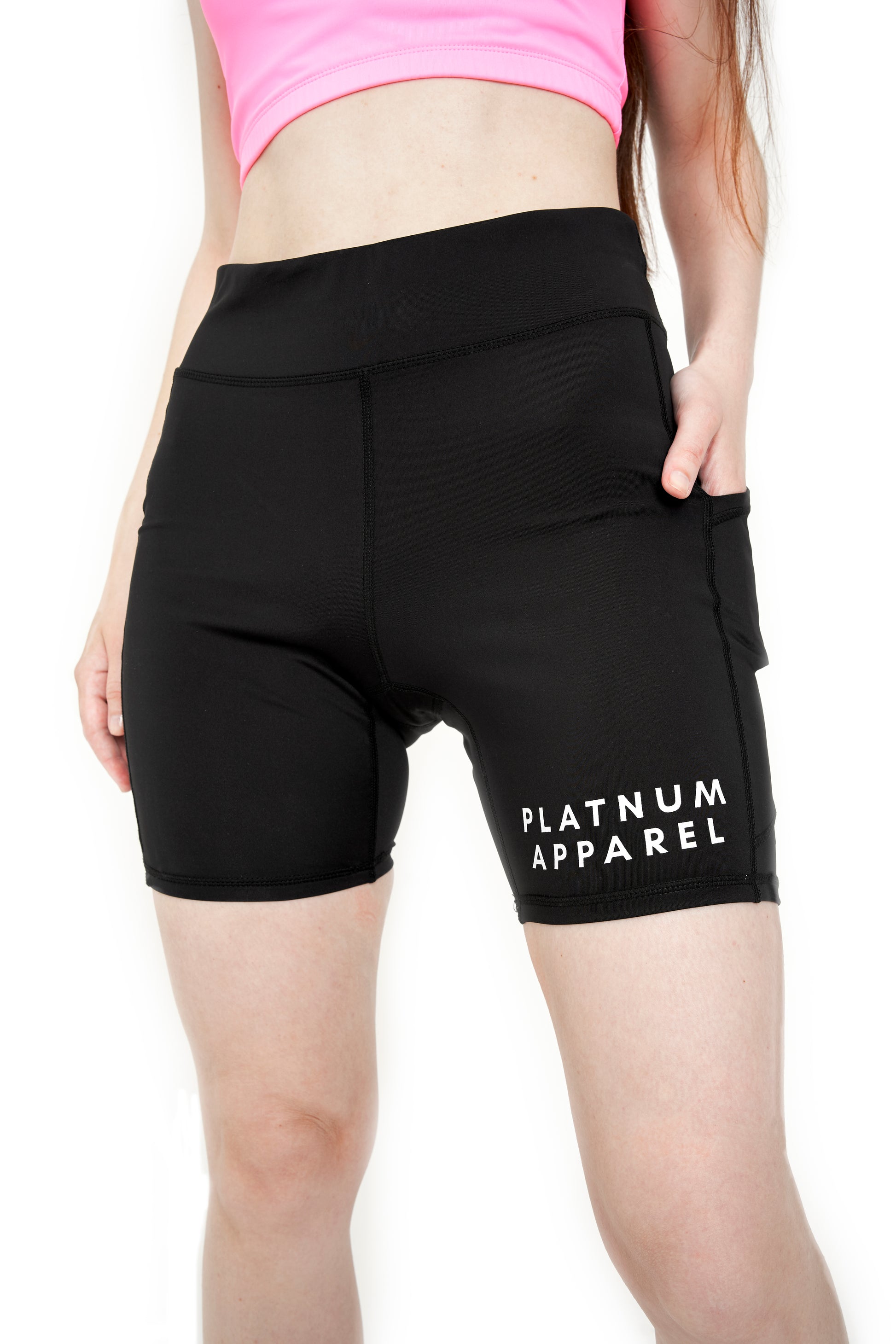 Women's shorts for gym workout and fitness. Flexible and comfortable