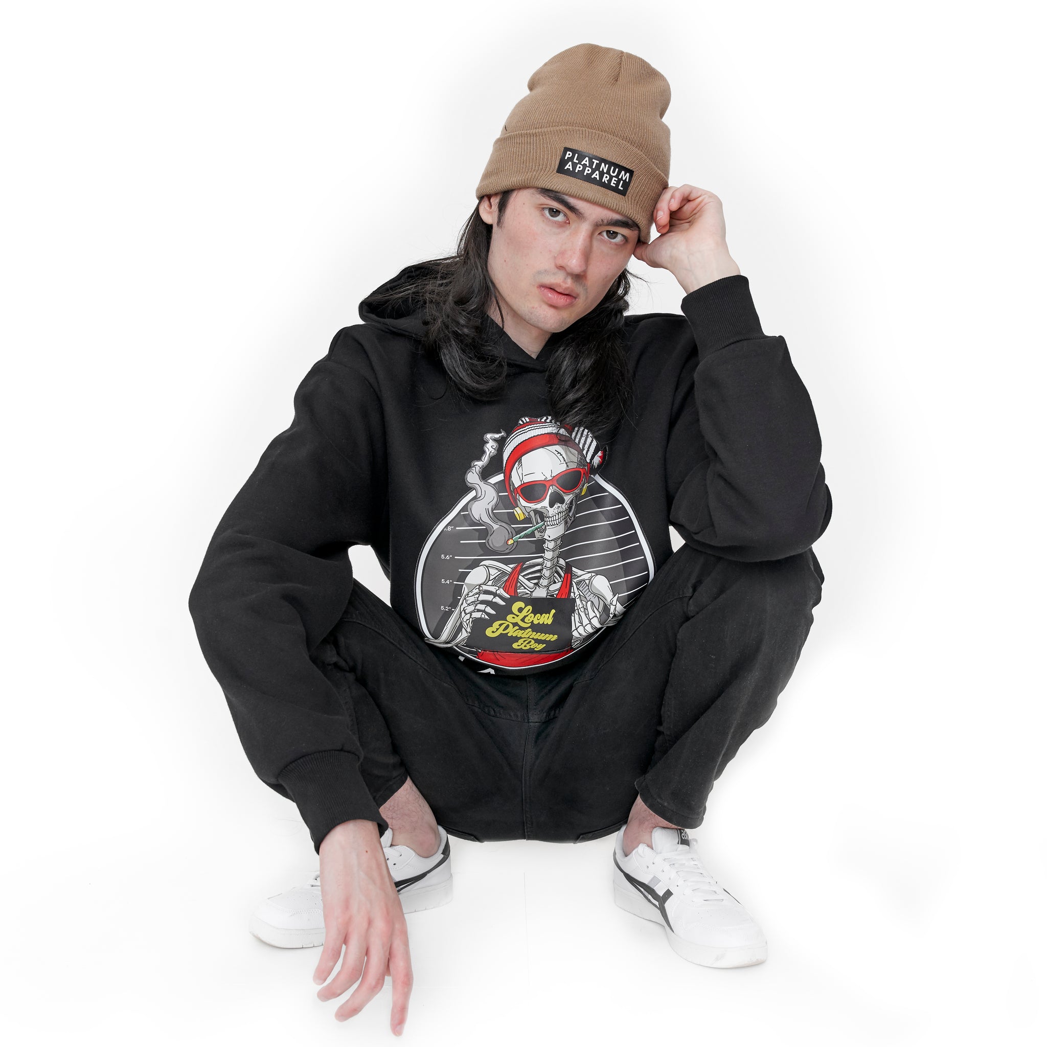 Local Platnum Boy Pull over Sweatshirt Hoodie